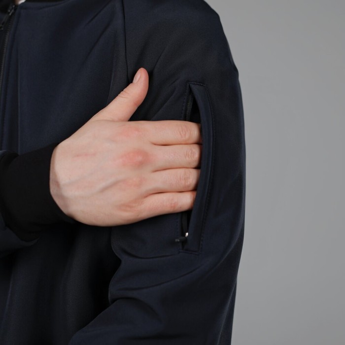 Бомбер Pobedov Thunder Темно-синий XL OWbb3 167XLdb