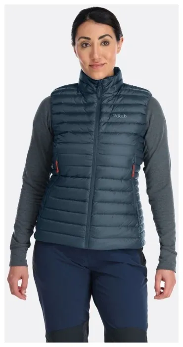 Жилет жіночий Rab Microlight Vest Wmns, Steel