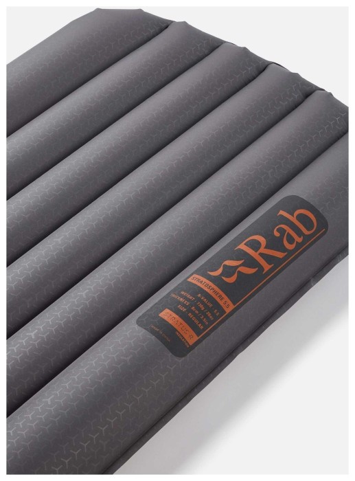 Килимок надувний Rab Stratosphere 5.5, Regular, 183x51x8см, Graphene