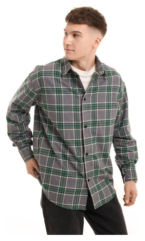Рубашка Pobedov Woody Зеленый L SRru3 173Lgr