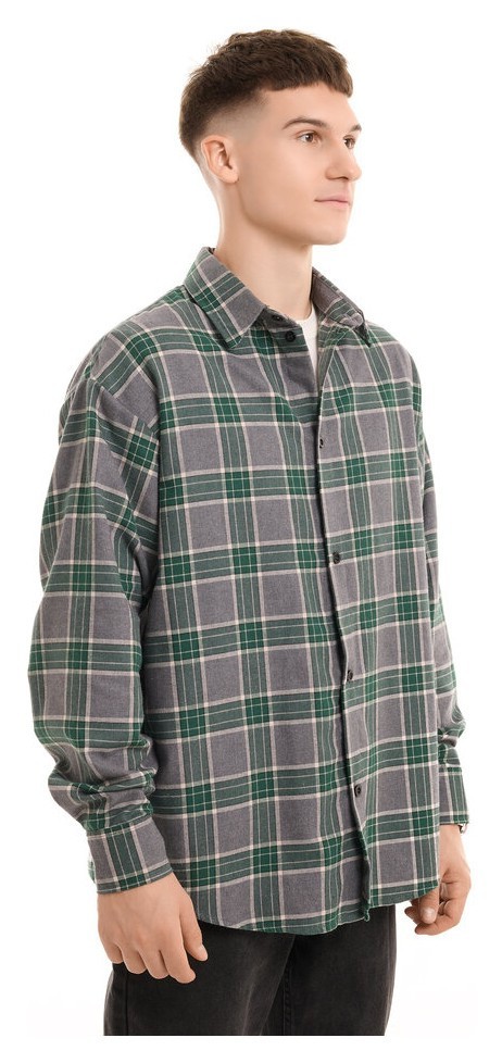 Рубашка Pobedov Woody Зеленый L SRru3 173Lgr