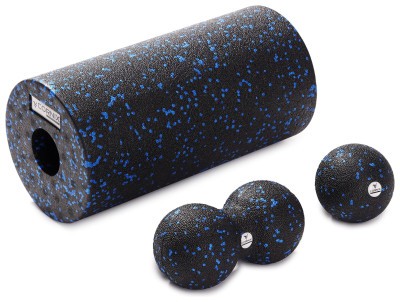 Масажний набір Cornix (Ball 8 см, Duoball 8 х 16 см та Foam Roller 30 х 15 см) XR-0078