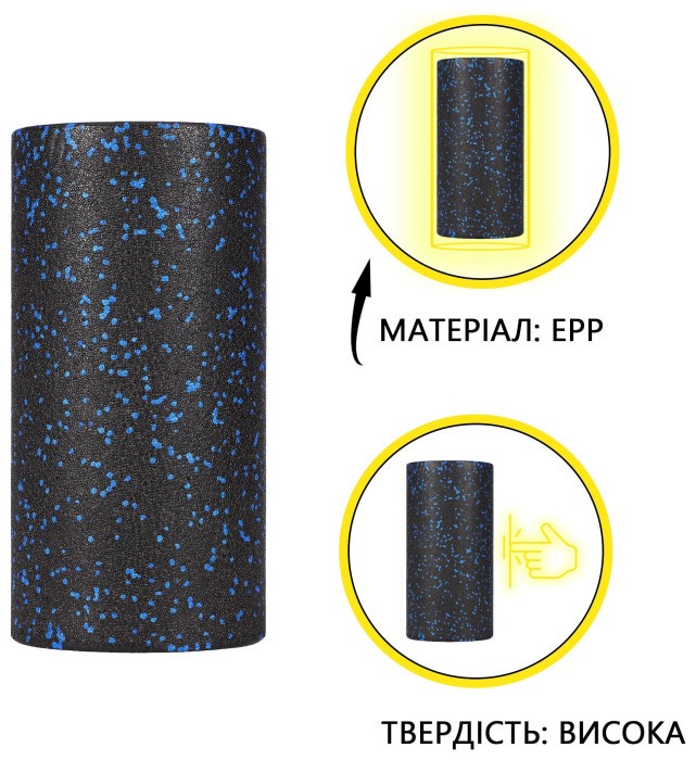 Масажний набір Cornix (Ball 8 см, Duoball 8 х 16 см та Foam Roller 30 х 15 см) XR-0078