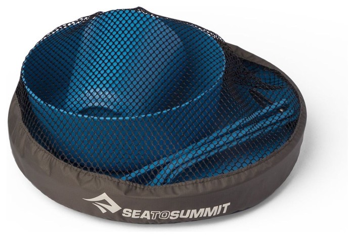 Набір посуду Sea to Summit Camp Dinnerware Set w/ Mesh Sack, 1P, 6 Piece, Charcoal