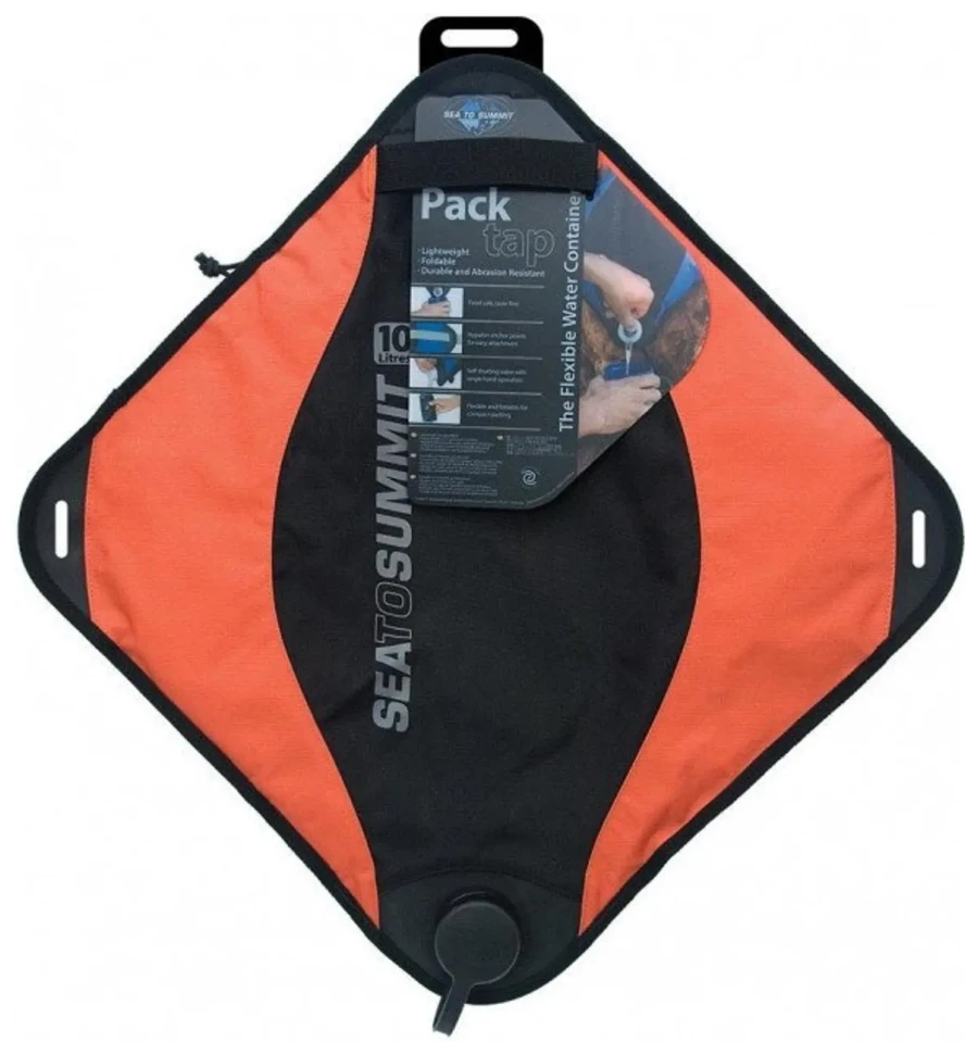 Ємність для води Pack Tap Black/Orange, 10 л від Sea to Summit (SHM_STS APT10LT)