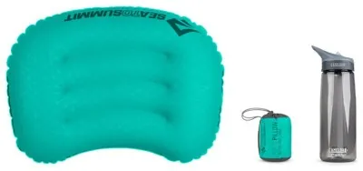 Подушка надувная Sea to Summit Aeros Ultralight Pillow, Large, 14х44х32см, Sea Foam