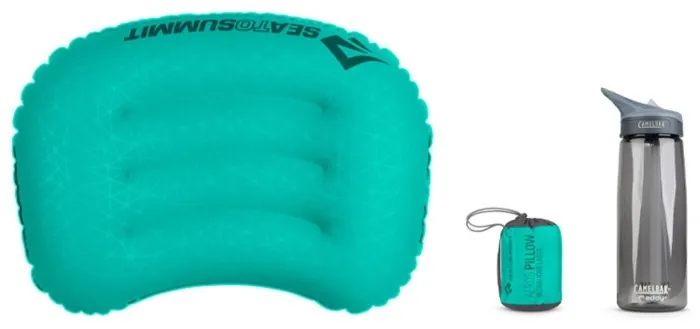 Подушка надувная Sea to Summit Aeros Ultralight Pillow, Large, 14х44х32см, Sea Foam