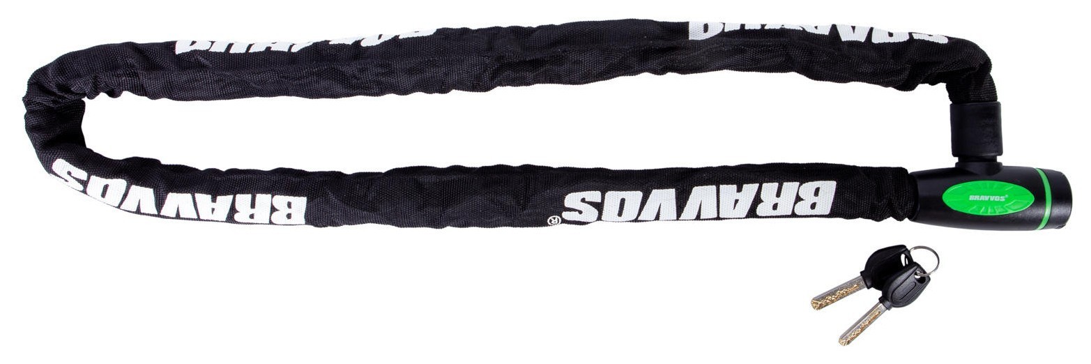 Замок BRAVVOS LOC- 253 ланцюговий 8*1200ммXчорн.