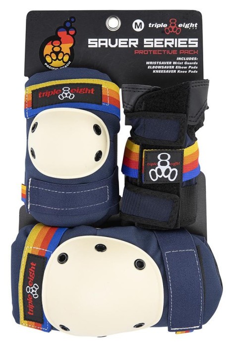 Комплект захисту Triple8 Saver Series 3-Pack Pacific Beach