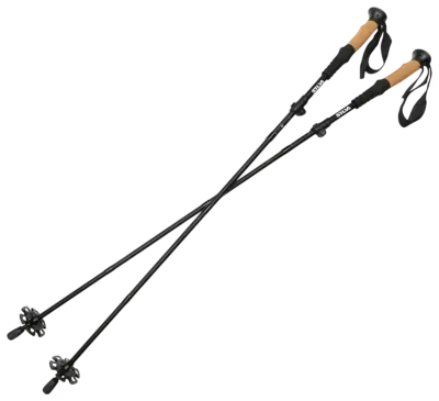 Треккинговые палки Silva Trekking Aluminium Z-fold, 115-135 см, Black