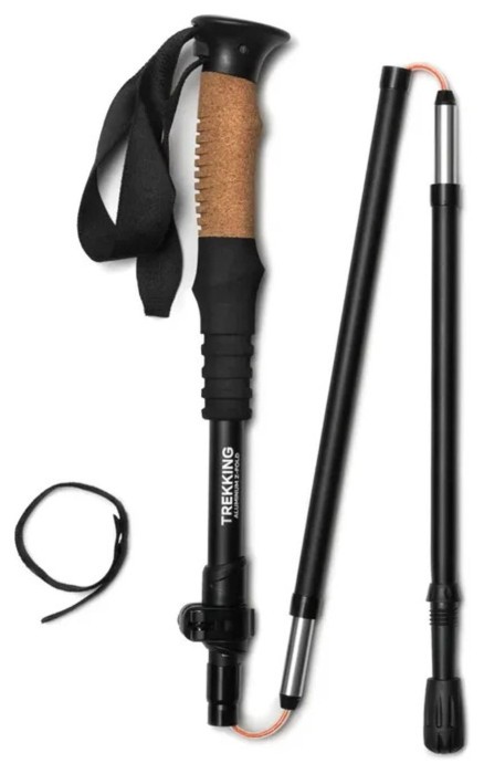 Треккинговые палки Silva Trekking Aluminium Z-fold, 115-135 см, Black