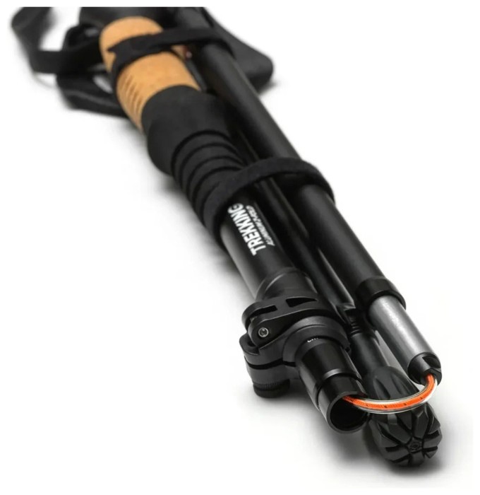 Треккинговые палки Silva Trekking Aluminium Z-fold, 115-135 см, Black
