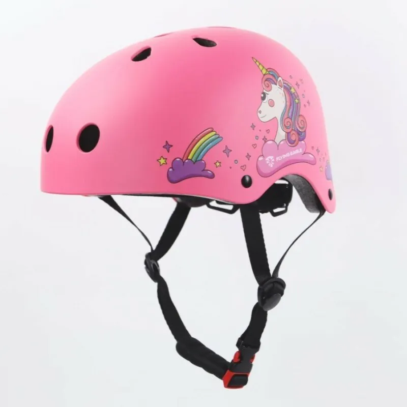 Шолом для роликів Flying Eagle Rider рожевий ((55-58 см))