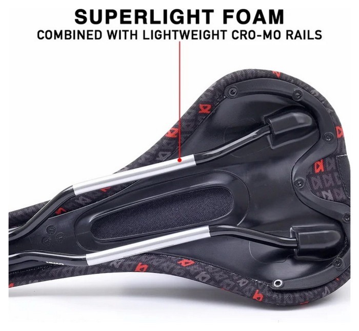 Велосипедне сідло DMR SADDLE 25 Red, укр, укр