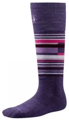 Шкарпетки дитячі Smartwool Wintersport Stripe Desert Purple