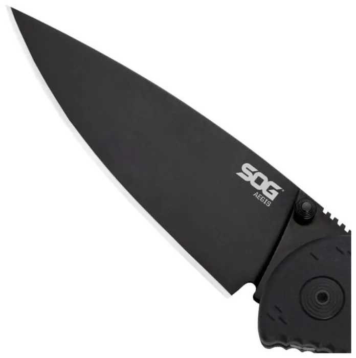 Ніж складаний SOG TiNi Aegis, Black