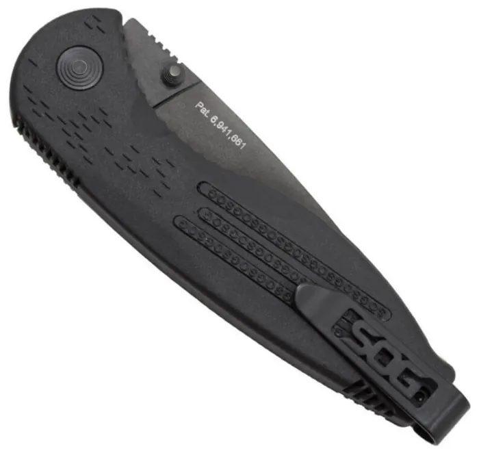 Ніж складаний SOG TiNi Aegis, Black