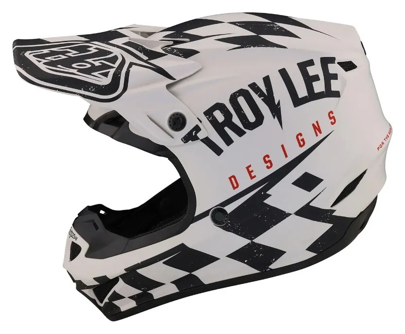 Мотошолом TLD SE4 POLYACRYLITE HELMET RACE SHOP [BLACK/GOLD] M (OBOD_109042003)