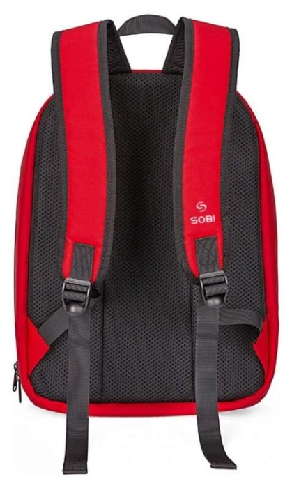 Рюкзак Sobi Pixel Plus SB9707 Red із LED екраном