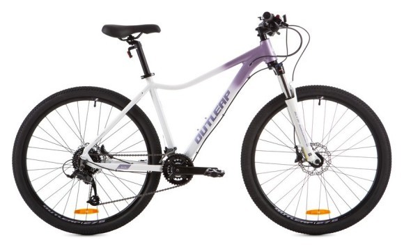 Велосипед Outleap Grace Elite 27,5" M White Violet, укр
