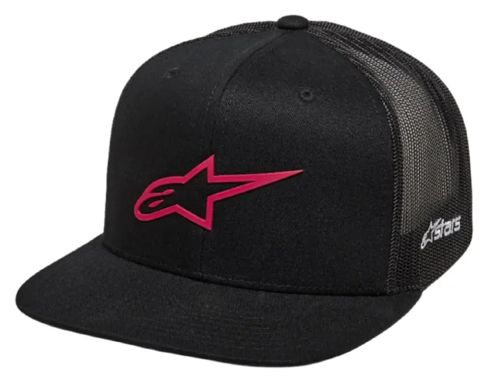 Кепка Alpinestars 3D AGELESS TRUCKER HAT BLACK/RED, OS