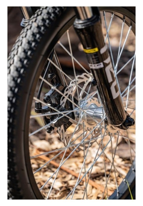 Велосипед 20" Apollo NEO Disc+ 6s boys Brushed Alloy / Red / Black, укр, укр