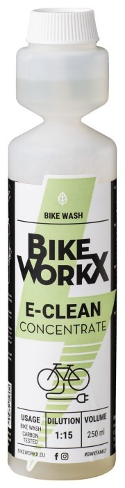 Очищувач BikeWorkX E-Clean Concentrate 250ml, укр, укр