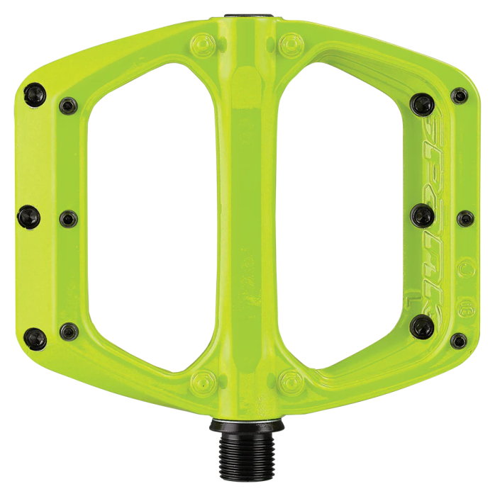 Педали SPANK SPOON DC, Lime Green