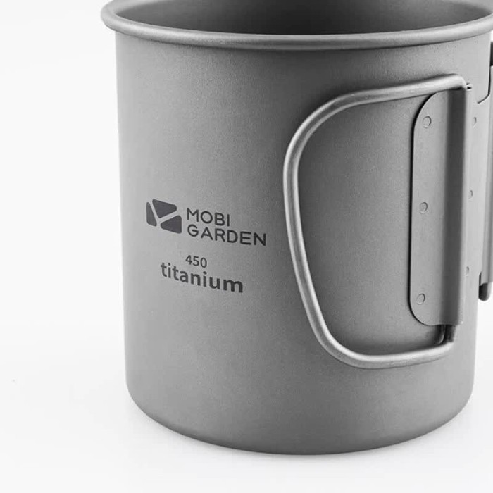 Кружка титанова з кришкою Mobi Garden 300мл NX20666038 titanium
