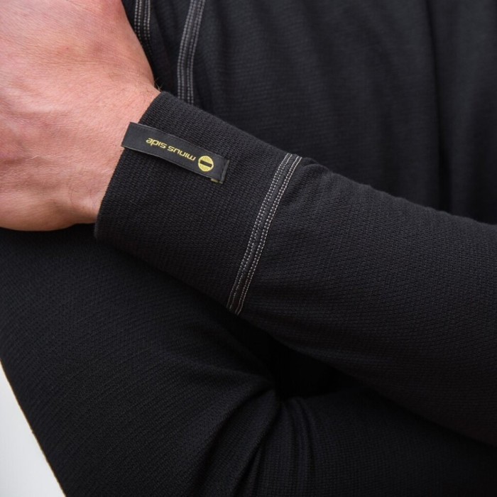 Термофутболка чоловіча Sensor Double Face LS black 24000003, SM11DF-black, укр, укр