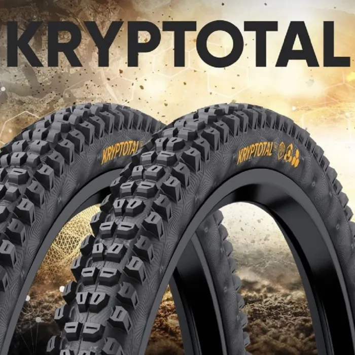 Покришка безкамерна Continental Kryptotal-F Enduro 29 x 2.40 Soft чорна, складна skin