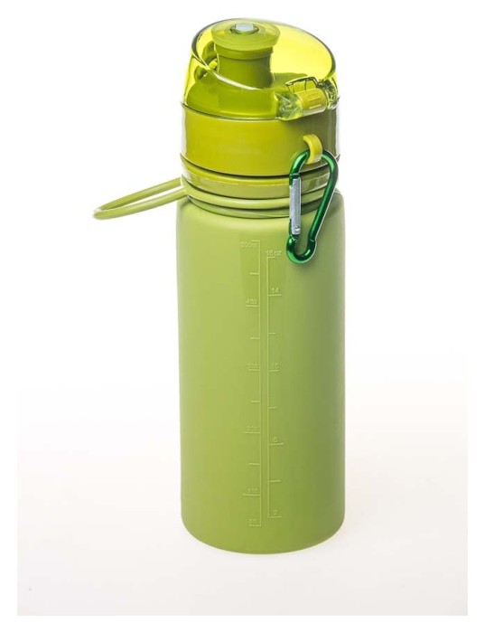 Бутылка TRAMP силиконовая 500мл, Оранжевый