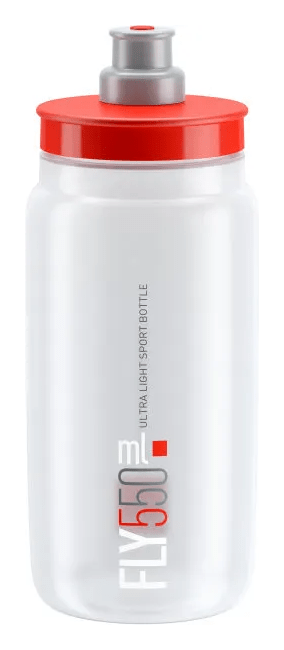 Фляга ELITE FLY прозора/червоний 550мл, укр, укр