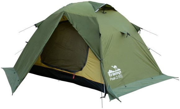 Палатка Tramp Peak 2 (v2) green UTRT-025