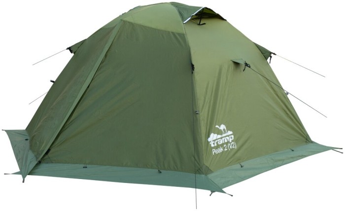 Палатка Tramp Peak 2 (v2) green UTRT-025