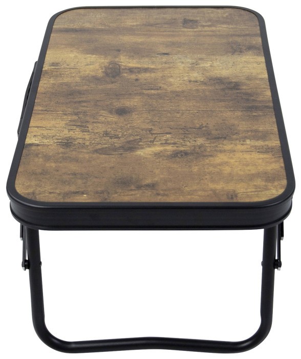 Стол Bo-Camp Woodbine Compact 56x34 cm Black/Wood look (1404190)