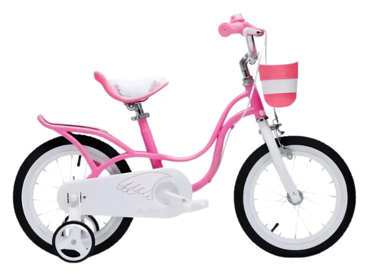 Велосипед Royalbaby Little swan 16" ST, рожевий (16" ST, рожевий)