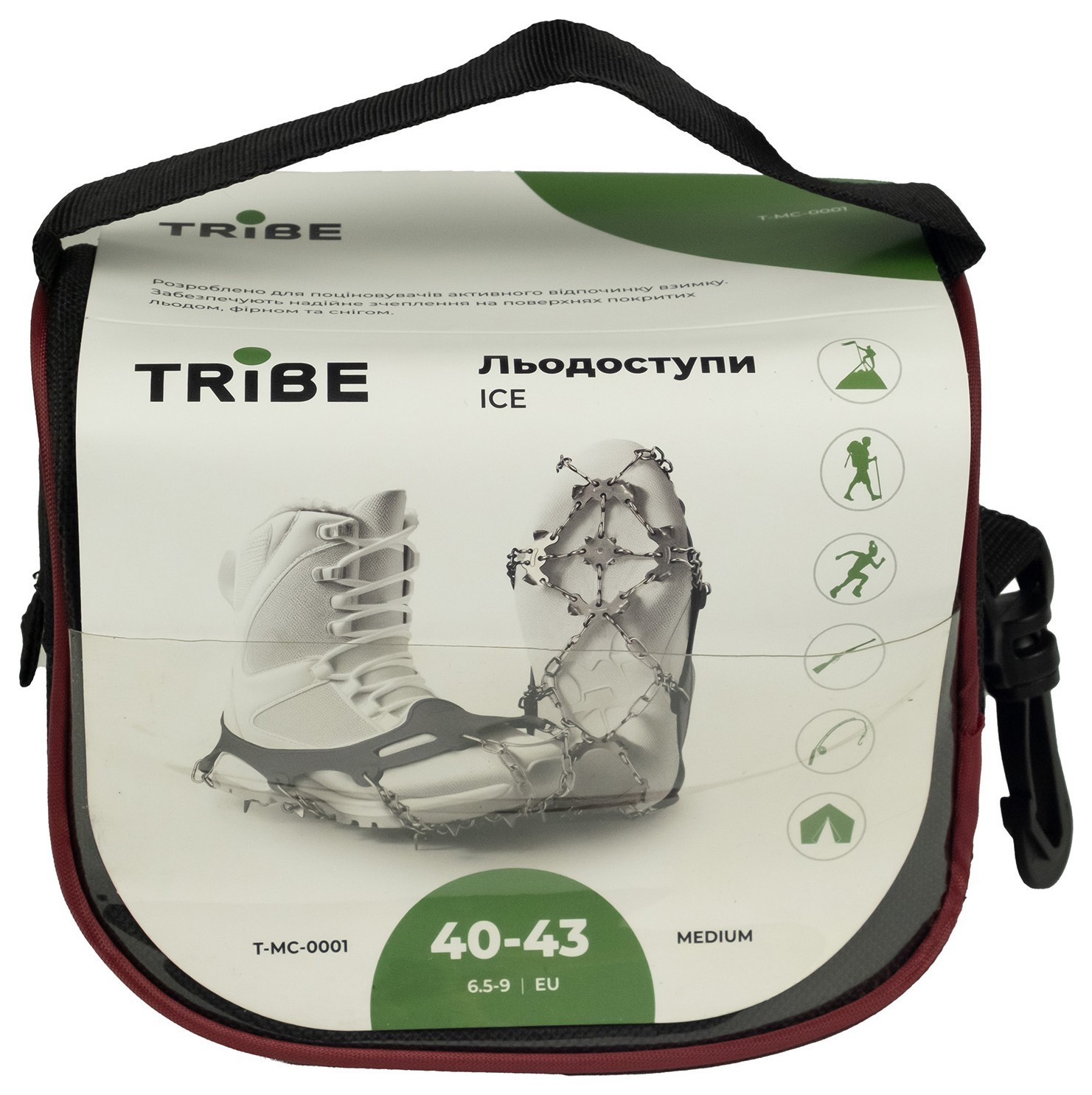 Льодоступи Tribe Ice T-MC-0001-M-black