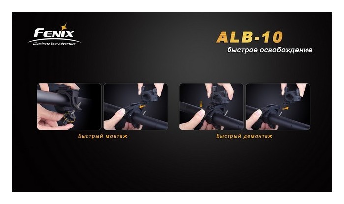 Велосипедне кріплення Fenix ALB-10, укр, укр