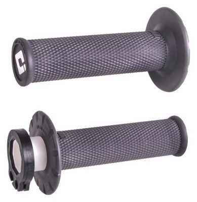 Мото гріпси ODI No-WAFFLE MX V2 Lock-On Graphite