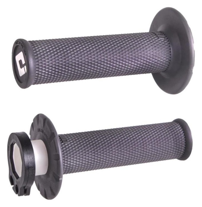 Мото гріпси ODI No-WAFFLE MX V2 Lock-On Graphite
