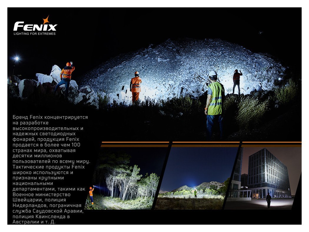 Фонарь ручной Fenix LR80R