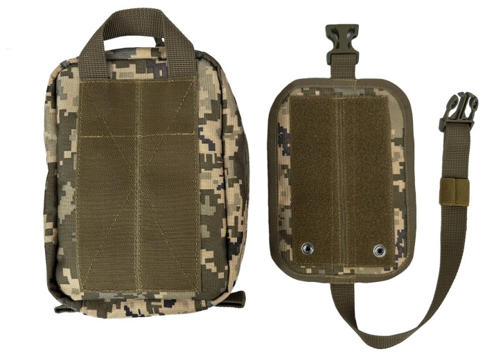 Підсумок аптечка швидкознімна тактична MOLLE піксель ЗСУ MM-14 для РПС, разгрузки або жилету