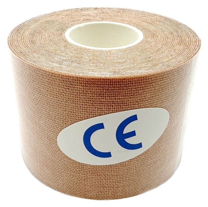 Кинезиологический тейп EasyFit Kinesio бежевый