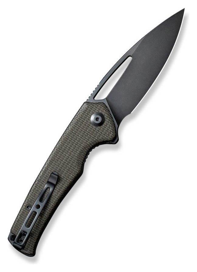 Ніж складаний туристичний Sencut Mims, (8.8 см) 9Cr18MoV / Micarta темно-зелений