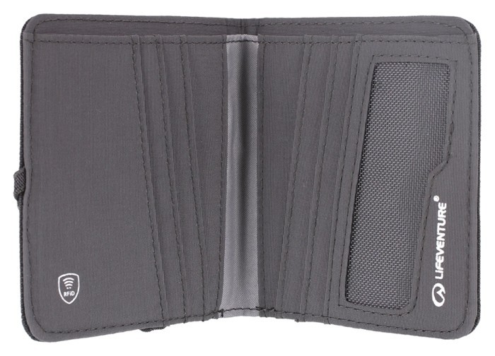 Кошелек Lifeventure Recycled RFID Compact Wallet grey