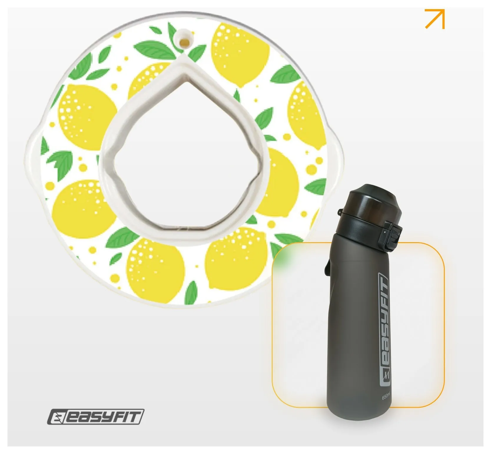 Капсула “Лимон” для пляшки EasyFit Air Up (EFIT_EF-7006-LN)