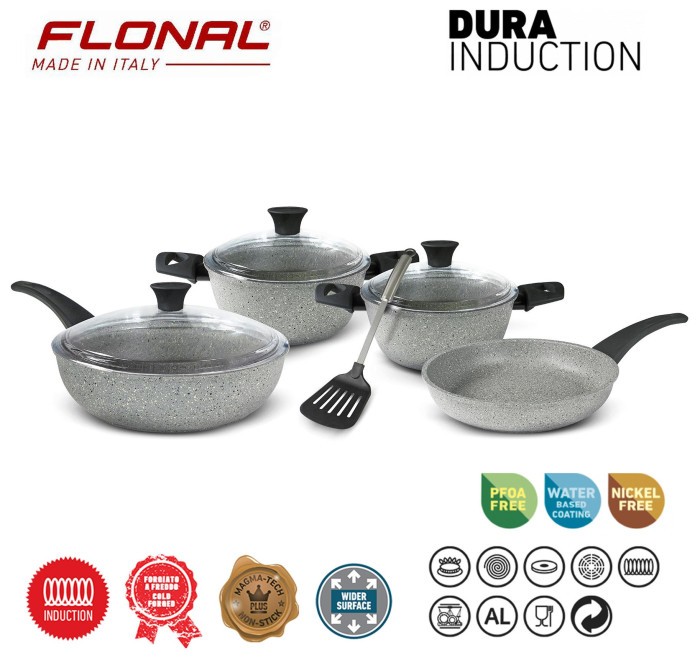 Набір посуду Flonal Dura Induction 8 предметів (DUISET08PZ)