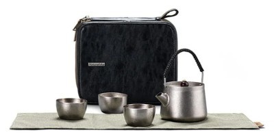 Набор чайный Naturehike NH20CJ007, титан.