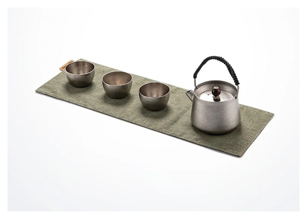 Набор чайный Naturehike NH20CJ007, титан.